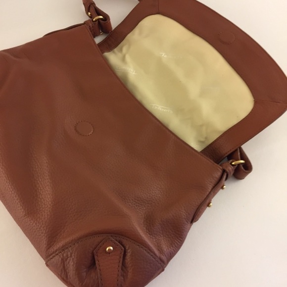 Talbots Tan Leather Handbag - Picture 6 of 9